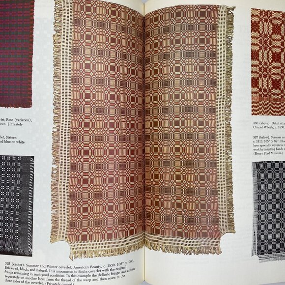 Vintage 1985 Americas Quilts And Coverlets Safford Bishop Hardback Book Gallery - Picture 13 of 16